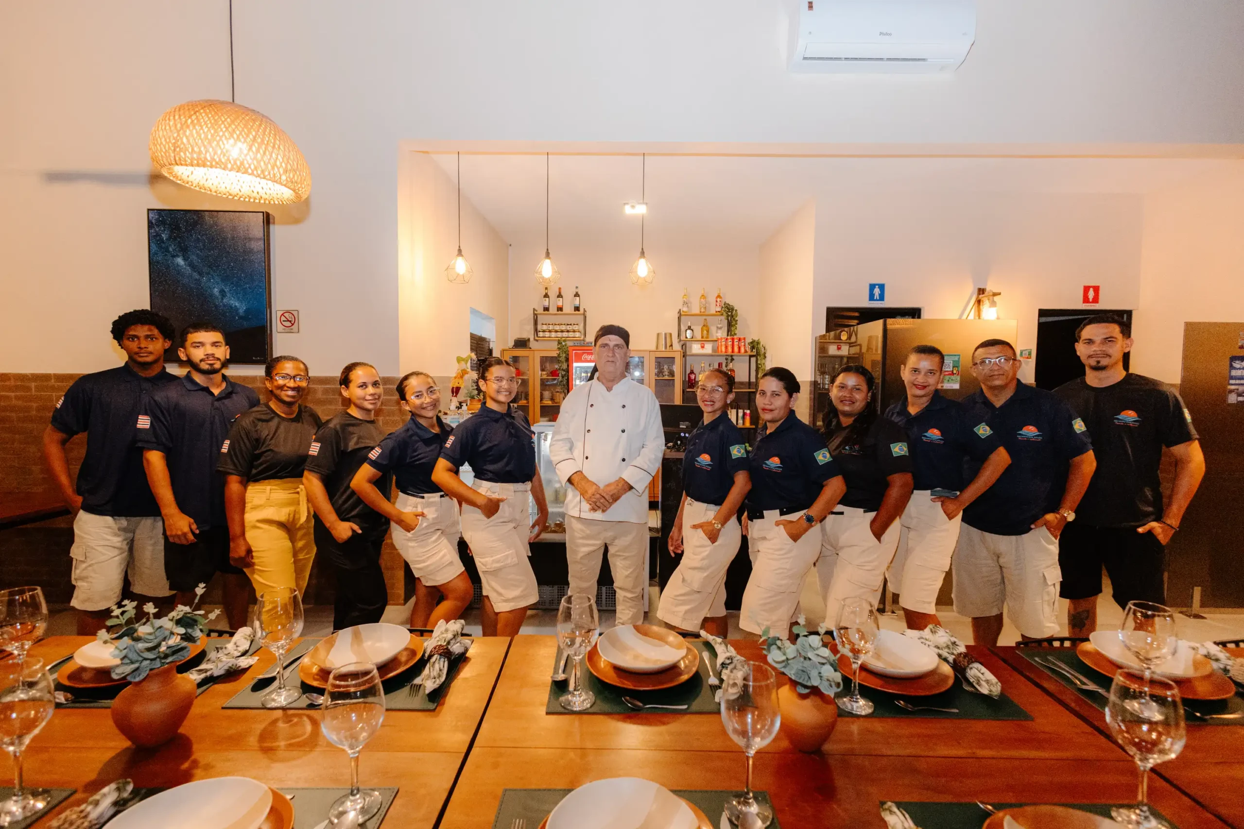 Restaurant dining area